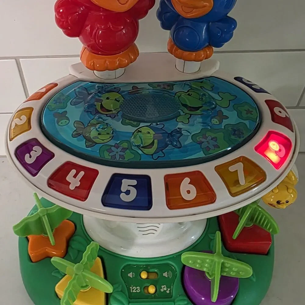 Fisher Price Bird Bath Toy Laugh And Learn - Complete & Working!